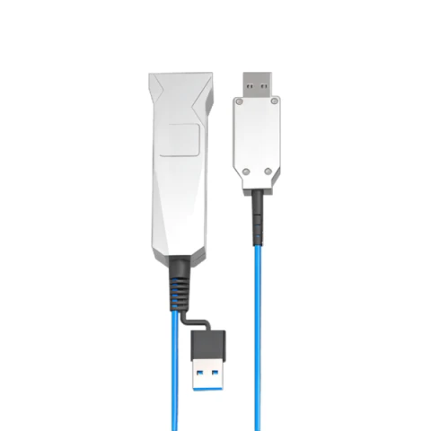 OEM Factory Wholesale USB3 Fiber Active Optical Extension Cable type-A Male to Female for KVM,CCTV and Machine Vision Camera Link photo 3