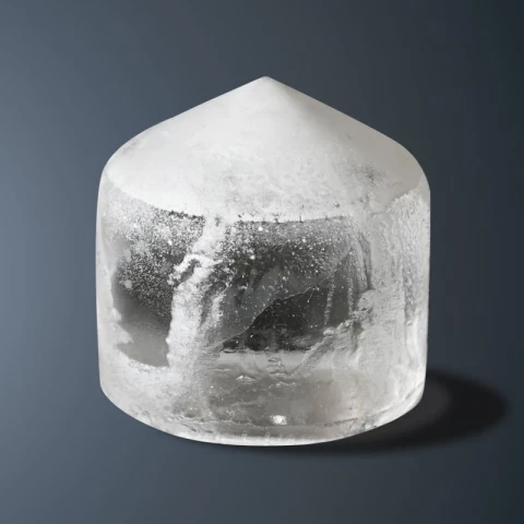 Optical LiF Lithium Fluoride Crystal for IR and UV Plano-convex Meniscus lens photo 2
