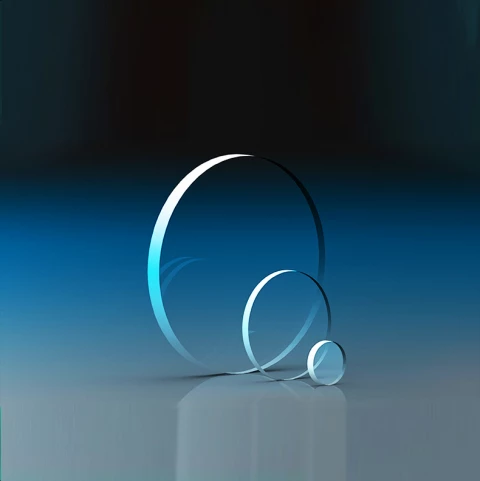 BK7 Optical Window with Large Incidence Angle Antireflection Coating photo 1
