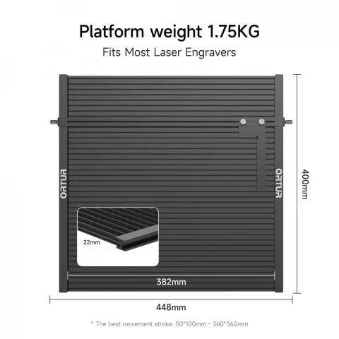 Ortur Laser Engraving Platform for Ortur ＆ Aufero Laser Engraver (LEP1.0) photo 4