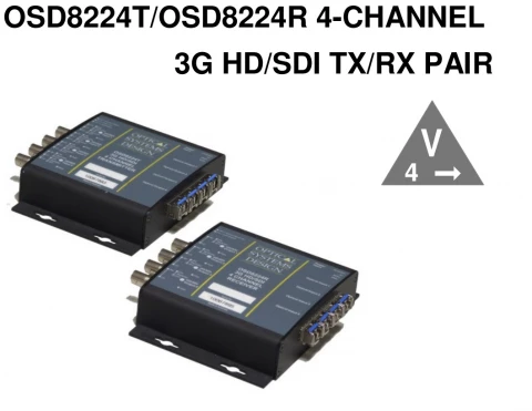 OSD8224T-OSD8224R 4 Channel Transceiver photo 1