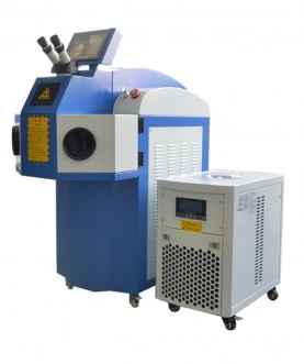 Stand Type Micro Jewelry Laser Welding Machine With External Water Cooler HS-OJW200 photo 1
