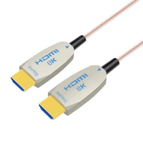 Super Slim 8K HDMI 2.1 Fiber Active Optical Cable-AM to AM-48Gbps photo 1