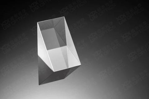 CaF2 ZnSe 45 Degree Right Angle Triangular Prism photo 1