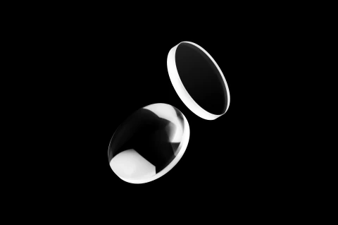 Optical CaF2 Calcium Fluoride Plano-Convex Lens photo 1