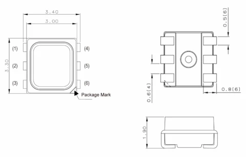 VCSEL Multi-Wavelength Laser Diode: 680nm - 850nm - 940nm (Pack of 20) photo 3