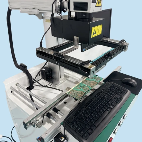 Veshay VIPIN-PD05V: Precision PCB Laser Marking Machine with Fixed Laser Head and CCD Camera photo 3