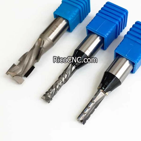 Z=3+3 Cutting Edges High Feed Rate PCD Spiral Router Tool Bits photo 4