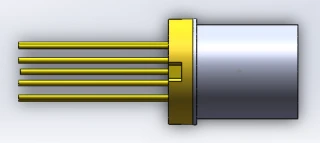 10G 1577nm DFB Laser Diode TO-56 with TEC
