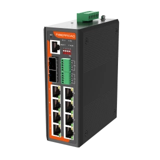 12-Port Serial over Ethernet Industrial Switch