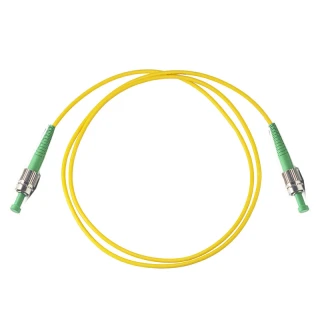 1260 – 1625nm Single Mode Patch Cord, FC/APC, 3.0mm Yellow Jacket