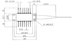 1392nm DFB Butterfly Laser Diode