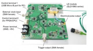 15-ps pulsed seed laser with driver board 