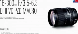 16-300mm F/3.5-6.3 Di II VC PZD MACRO Lens