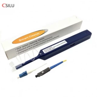 2018 CSILU High Quality MU LC Fiber Optic One-Click Cleaner