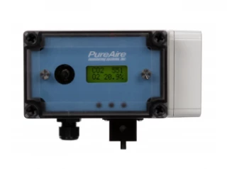 Dual O2/CO2 Monitor, 0-25% And 0-50.000ppm