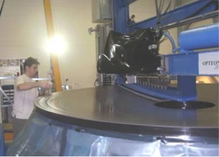 Ground Based 3.4m Diameter And f1.5 Telescope M1 Mirror Polishing