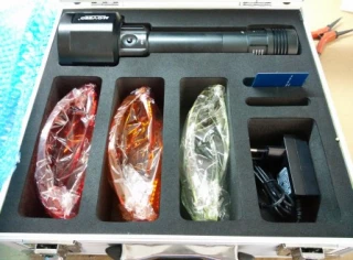 Handheld Ten-Band Forensic LED Light Source  OR-GSS100