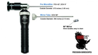 Hawkeye® Pro MicroSlim Borescope .073″ (1.85 mm)