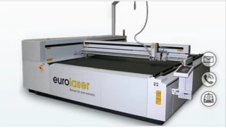 Large Flatbed Laser Cutting Machine eurolaser L-3200