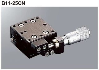 Light-weight X-axis Manual Stage - B11-25 (Cross Roller Guide)