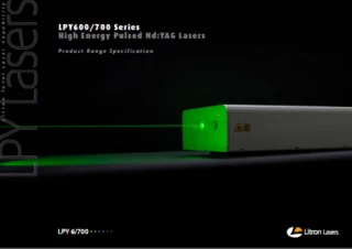 Litron LPY664-20 Lamp-Pumped Solid State Laser