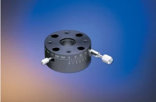 Manual Rotary Stage Metric Hole Pattern