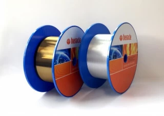 Metal Coated Single Mode Fiber: Gold and Aluminum
