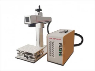 MOPA Color Fiber Metal Laser Marking Machine DEK-Fiber-20