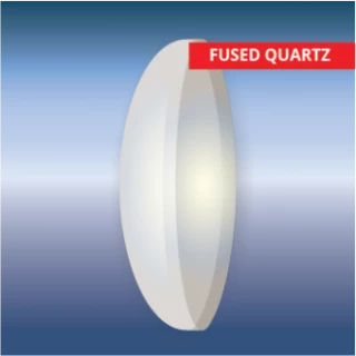 Plano-Convex Lenses G1 Commercial Grade Fused Quartz