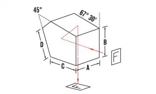 RMI Penta Prisms - CaF2