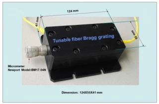 Tunable fiber Bragg grating