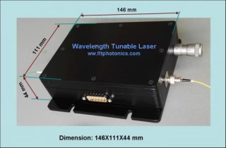 Tunable fiber laser @ 2um