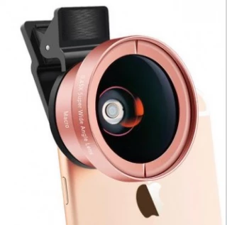 Universal 0.45X Wide Angle Lens With 15X Macro Lens For Smartphones