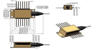 CWDM 10mW DFB Butterfly Laser Diode