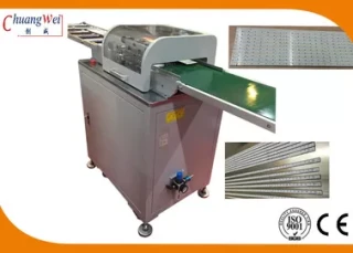 Durable LED Panel PCB De-panel Separation for Printed Circle Board,Multiple-blade PCB V-cut Machine