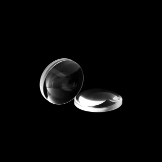 Factory Custom Optical MgF2 Biconvex Extreme Ultraviolet EUV Magnesium Fluoride Double Convex Lens