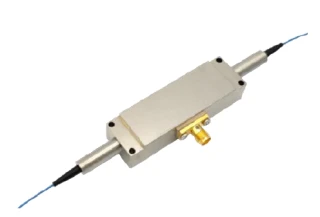 Fiber-Coupled Acousto-Optic Modulator