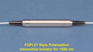 Fiber Optic Isolators for High Power Applications