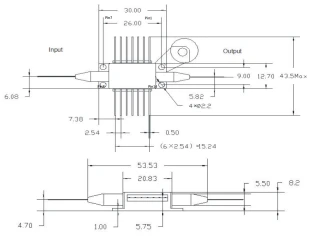 High-Gain 1550nm Semiconductor Optical Amplifier
