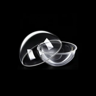 High Precision MgF2 Optical Dome Magnesium Fluoride Ball Dome for IR Imaging Systems