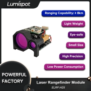 Lumispot 1535nm 8000m RS422/TTL Professional Laser Ranging Module