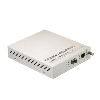 Managed Gigabit Fiber Media Converter