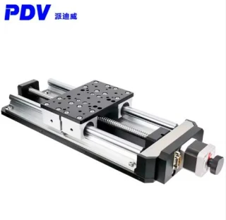 PT-GD130P-150 Miniature Motorized Linear Translation Stage for High Precision Applications