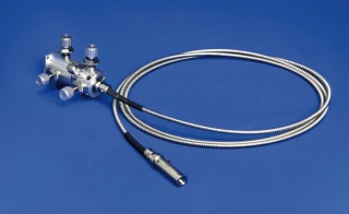 Optoglide Precision Laser to Fiber Delivery System High Coupling Efficiency