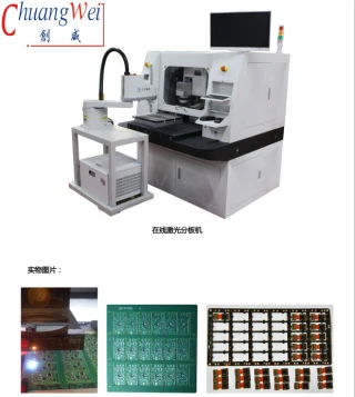 Optowave 355nm PCB Laser Depaneling Machine with No Pressure PCB Cutting