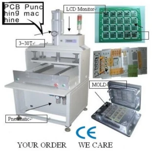 Economic PCB Punching Machine – Easy-to-Control Depaneling with Interchangeable Dies