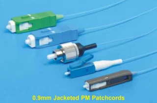 Polarization Maintaining Fiber Patchcords and Connectors