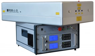 Pulsed RGB laser