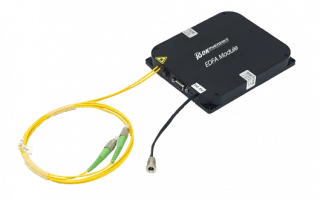 Single Channel Erbium-doped Fiber In-Line Amplifier for C-band